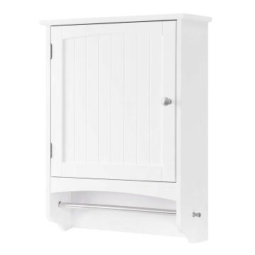 Hot White 2 Ladders Bathroom Cabinet Storage